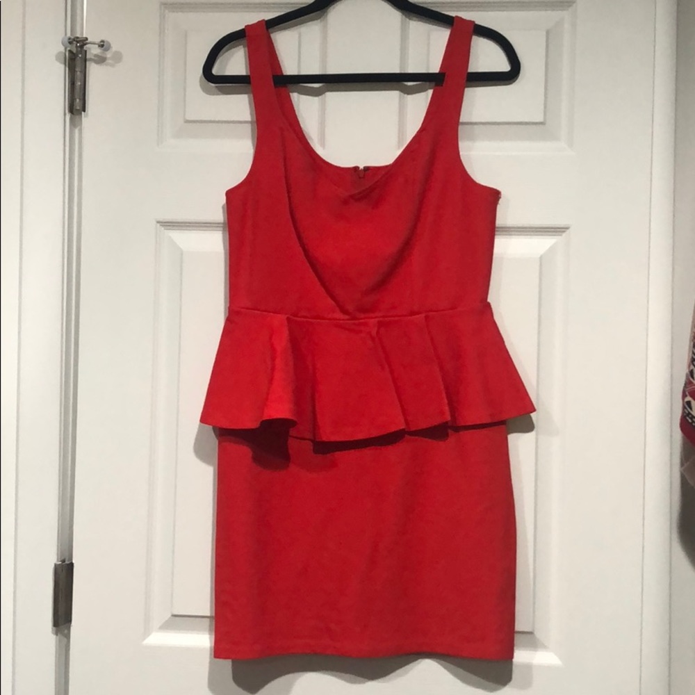 PEPLUM DRESS